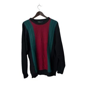 VTG Grandpa Golf Sweater sz L steve stricker farway sport‎ crewneck